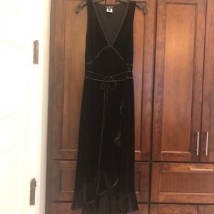 VELVET COCKTAIL DRESS